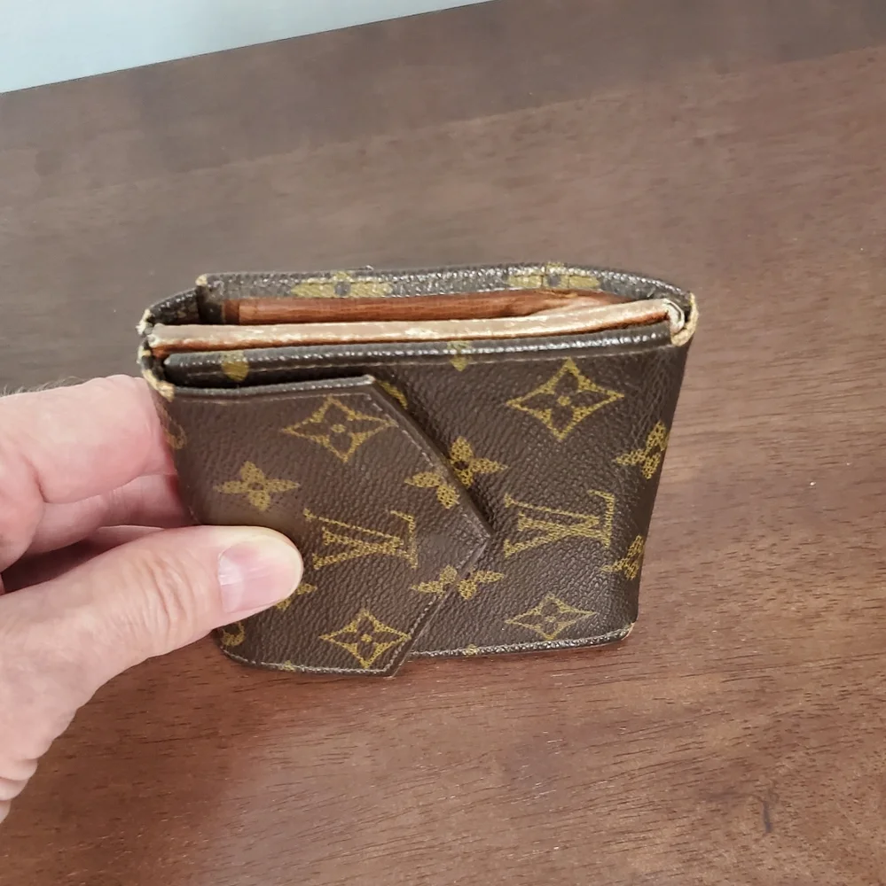 Louis Vuitton Monogram Double Snap Wallet